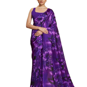 Garden Vareli Art Silk Floral Print Saree